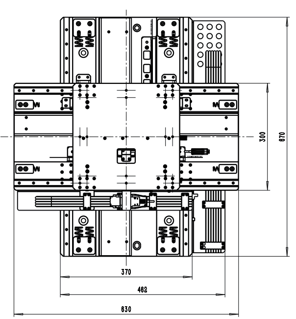 格物光学-高真空精密二维位移台尺寸2.png 格物光学-高真空精密二维位移台尺寸2.png