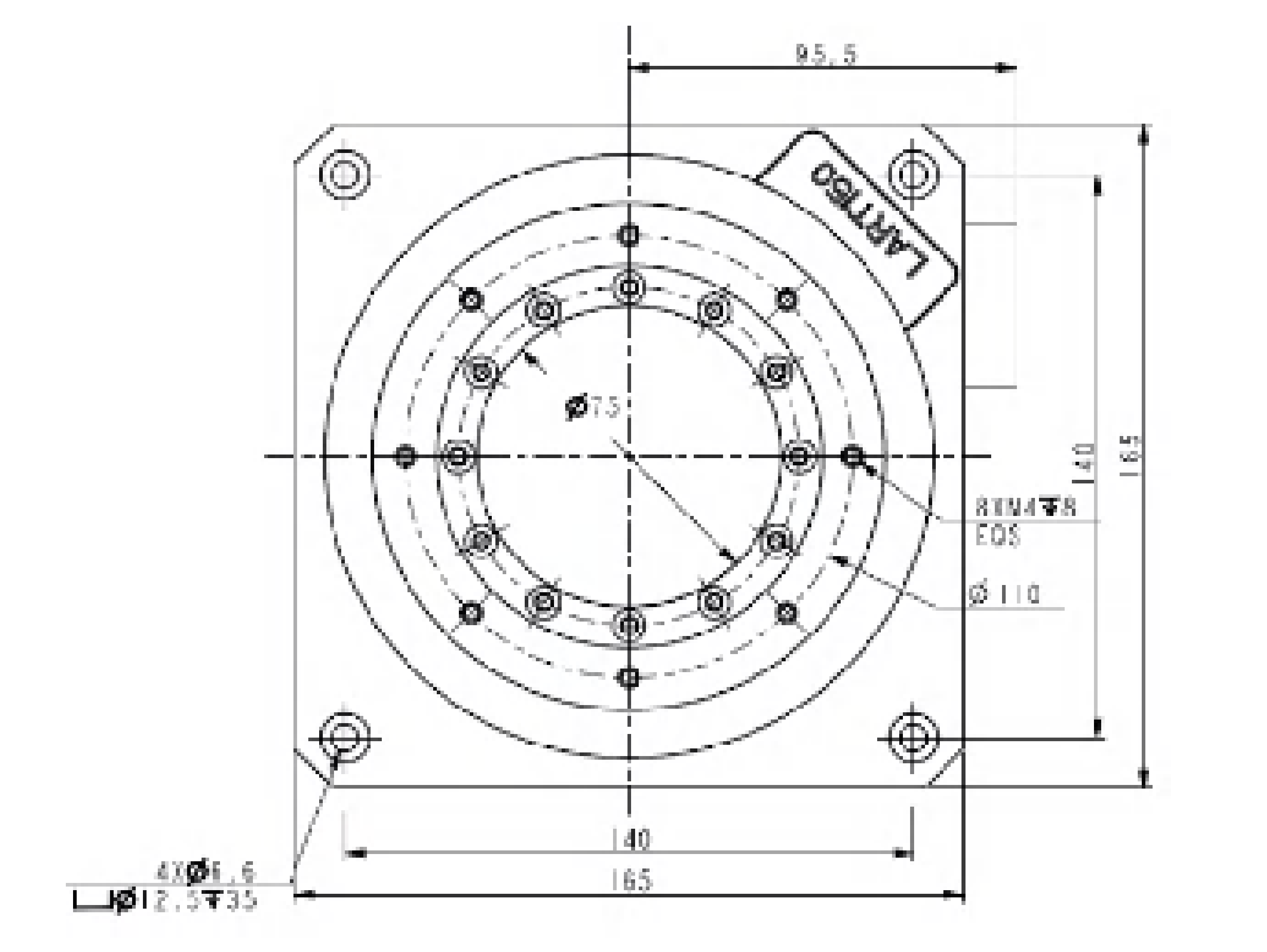格物光学-精密气浮轴承转台尺寸.png 格物光学-精密气浮轴承转台尺寸.png